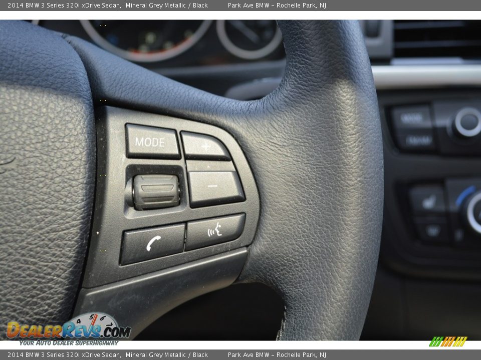 2014 BMW 3 Series 320i xDrive Sedan Mineral Grey Metallic / Black Photo #20