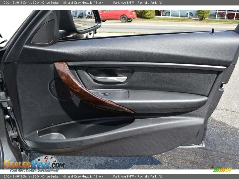 2014 BMW 3 Series 320i xDrive Sedan Mineral Grey Metallic / Black Photo #26