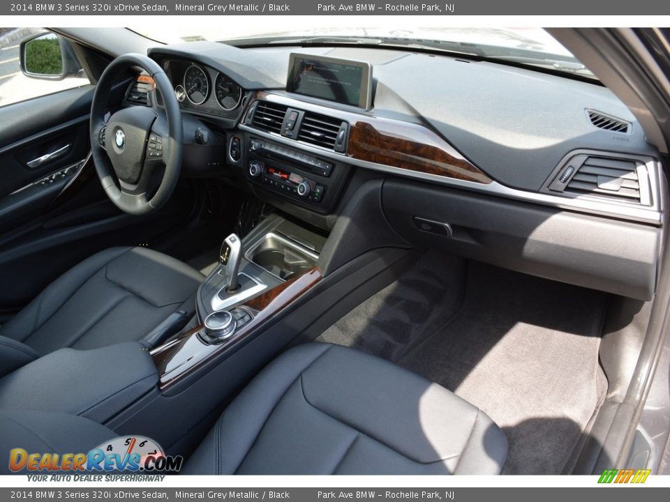 2014 BMW 3 Series 320i xDrive Sedan Mineral Grey Metallic / Black Photo #27