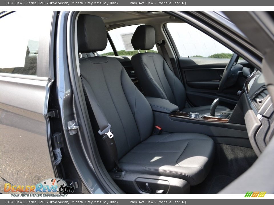 2014 BMW 3 Series 320i xDrive Sedan Mineral Grey Metallic / Black Photo #29