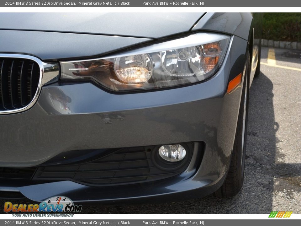 2014 BMW 3 Series 320i xDrive Sedan Mineral Grey Metallic / Black Photo #31
