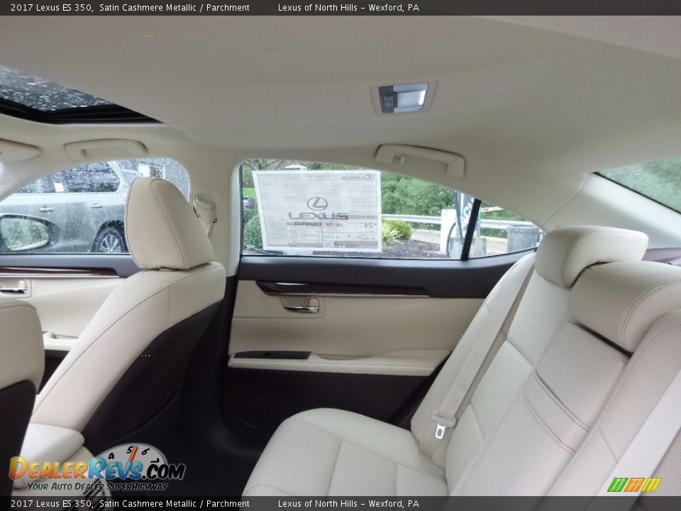 2017 Lexus ES 350 Satin Cashmere Metallic / Parchment Photo #8