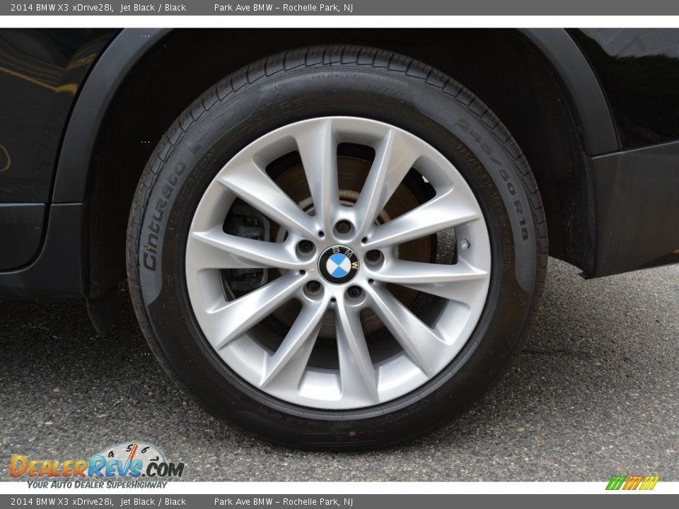 2014 BMW X3 xDrive28i Jet Black / Black Photo #32