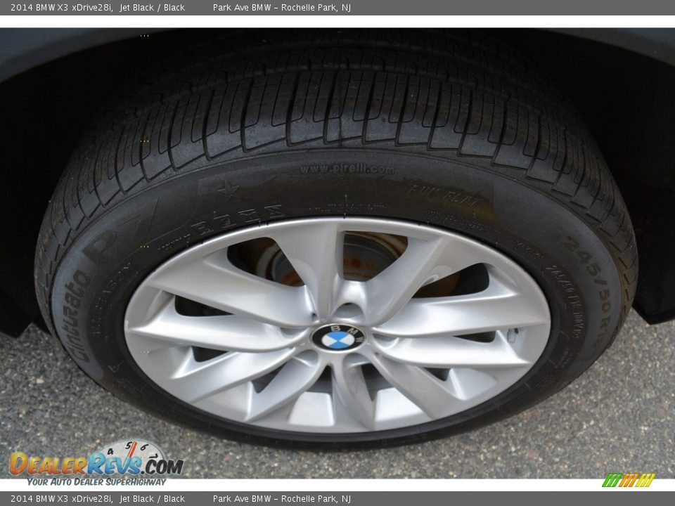 2014 BMW X3 xDrive28i Jet Black / Black Photo #33