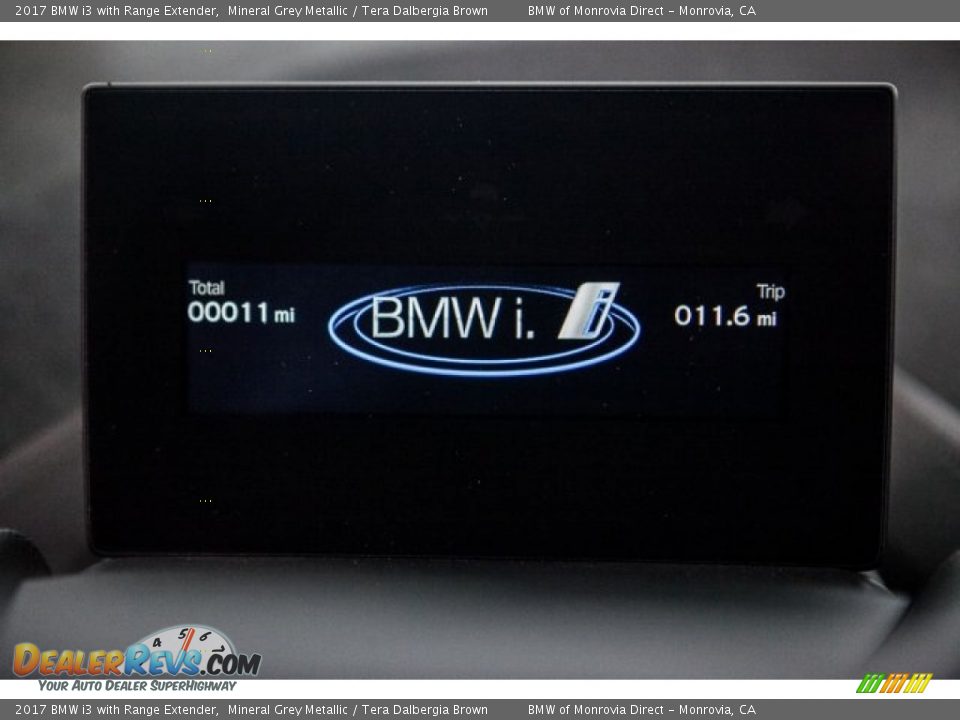 2017 BMW i3 with Range Extender Mineral Grey Metallic / Tera Dalbergia Brown Photo #7