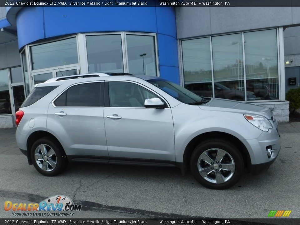 2012 Chevrolet Equinox LTZ AWD Silver Ice Metallic / Light Titanium/Jet Black Photo #2