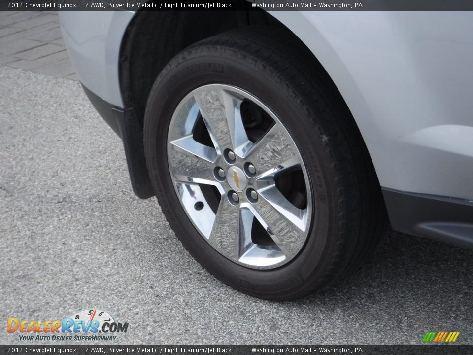 2012 Chevrolet Equinox LTZ AWD Silver Ice Metallic / Light Titanium/Jet Black Photo #3