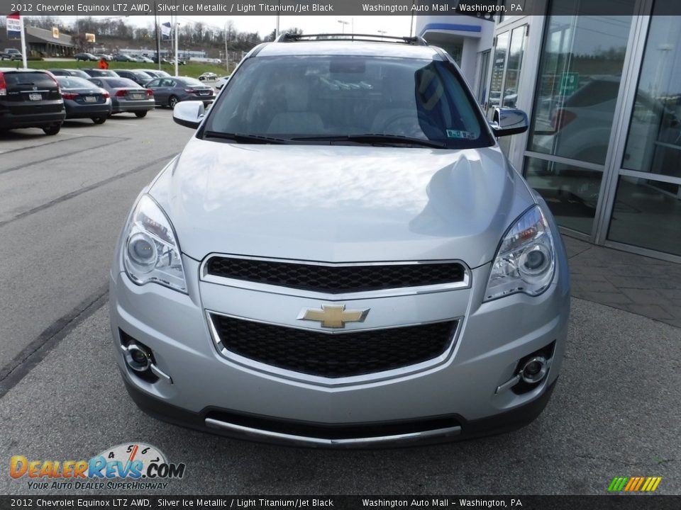 2012 Chevrolet Equinox LTZ AWD Silver Ice Metallic / Light Titanium/Jet Black Photo #5