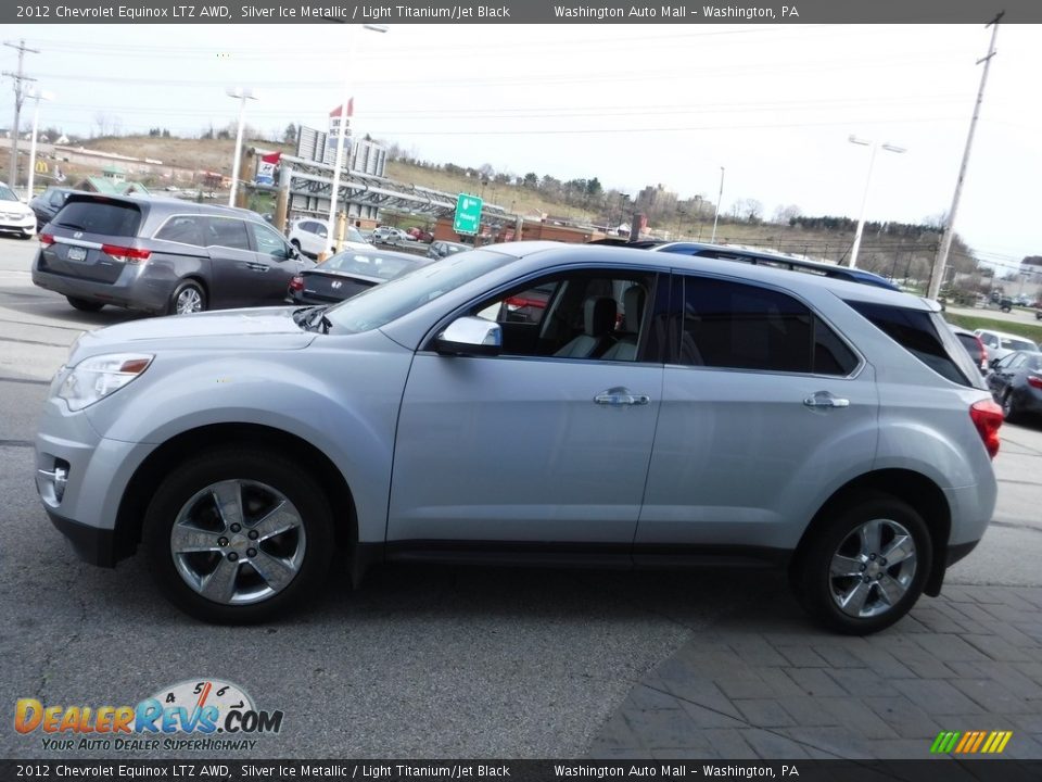 2012 Chevrolet Equinox LTZ AWD Silver Ice Metallic / Light Titanium/Jet Black Photo #7