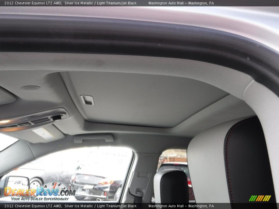 2012 Chevrolet Equinox LTZ AWD Silver Ice Metallic / Light Titanium/Jet Black Photo #12