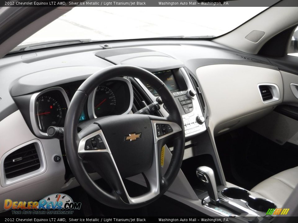 2012 Chevrolet Equinox LTZ AWD Silver Ice Metallic / Light Titanium/Jet Black Photo #13