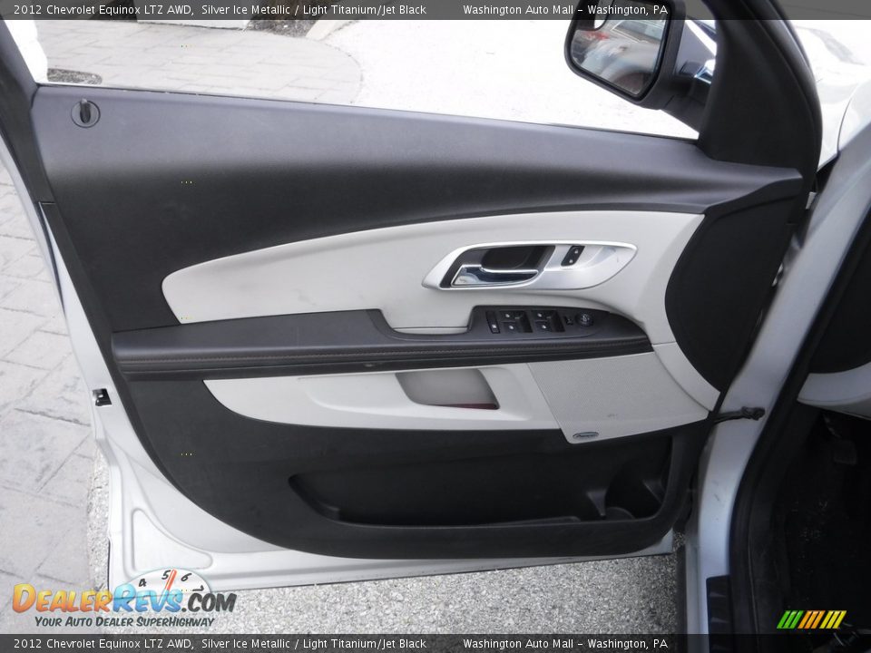 2012 Chevrolet Equinox LTZ AWD Silver Ice Metallic / Light Titanium/Jet Black Photo #14
