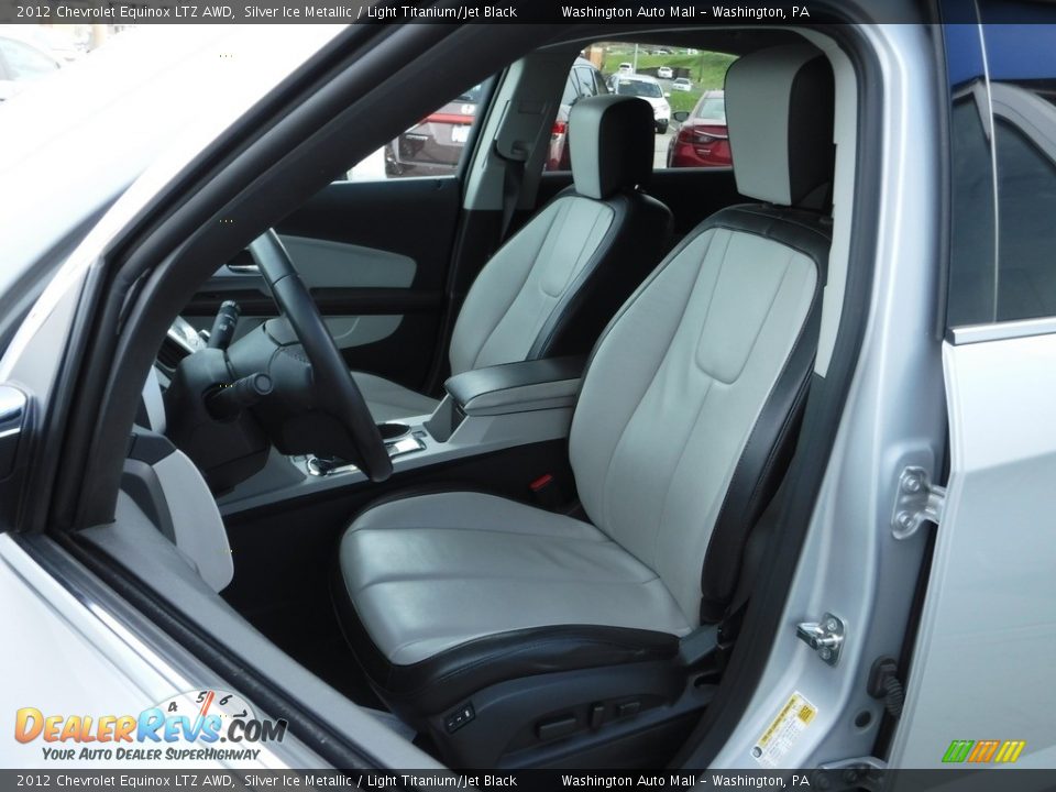 Light Titanium/Jet Black Interior - 2012 Chevrolet Equinox LTZ AWD Photo #16