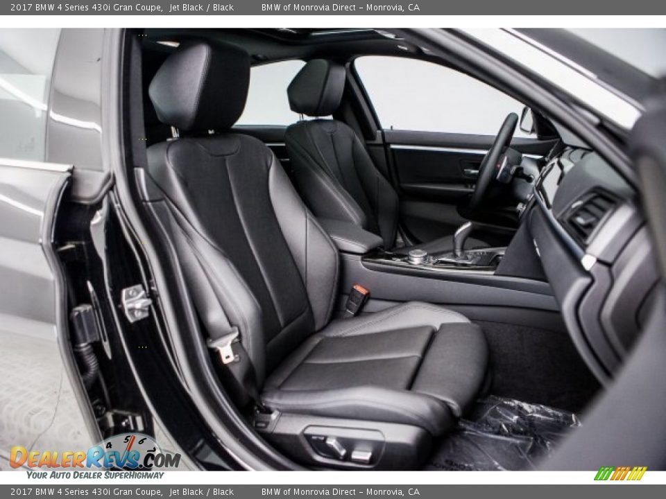 2017 BMW 4 Series 430i Gran Coupe Jet Black / Black Photo #2