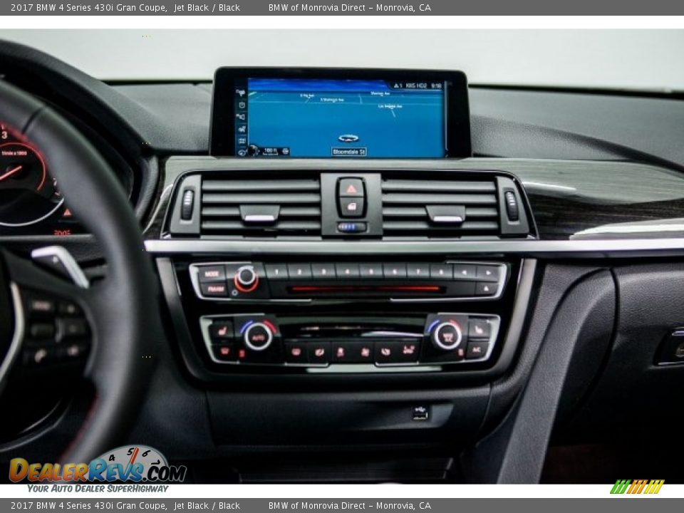 2017 BMW 4 Series 430i Gran Coupe Jet Black / Black Photo #5