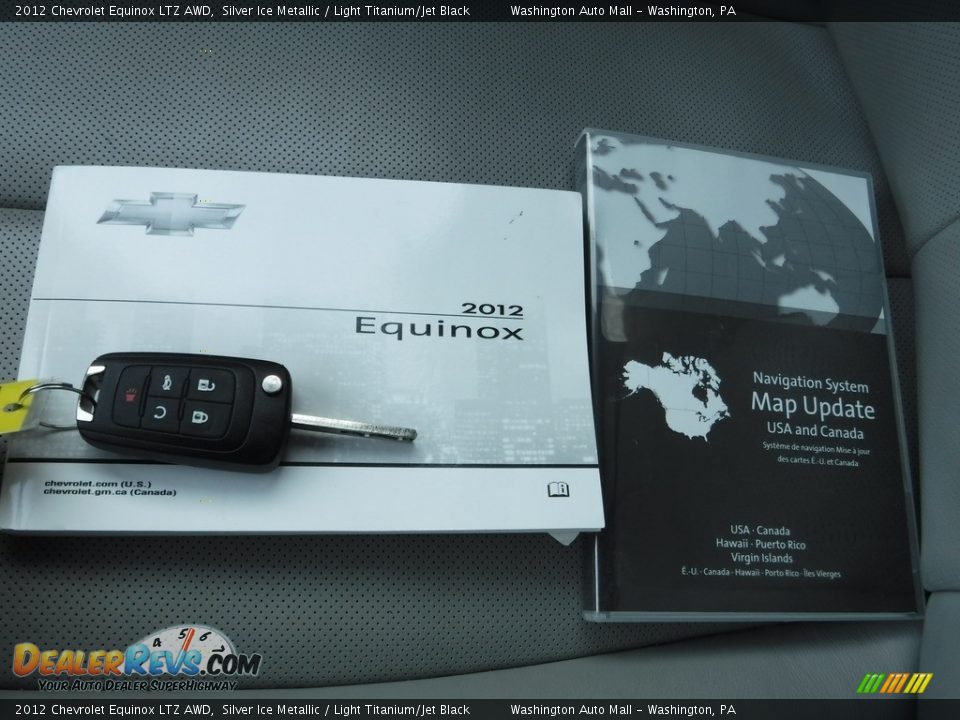 2012 Chevrolet Equinox LTZ AWD Silver Ice Metallic / Light Titanium/Jet Black Photo #28