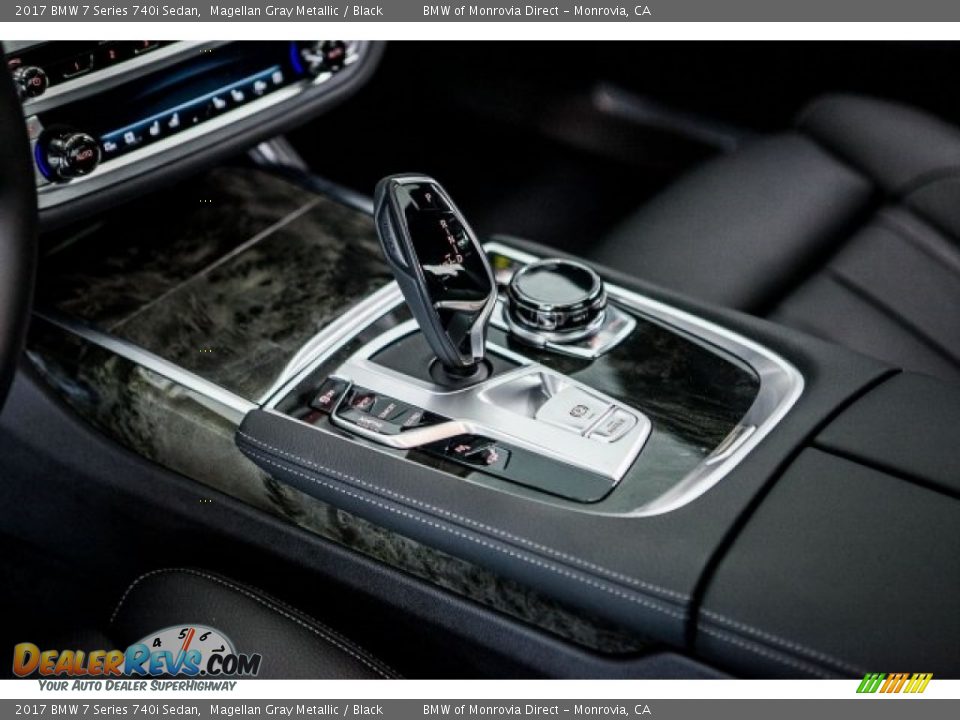 2017 BMW 7 Series 740i Sedan Magellan Gray Metallic / Black Photo #7
