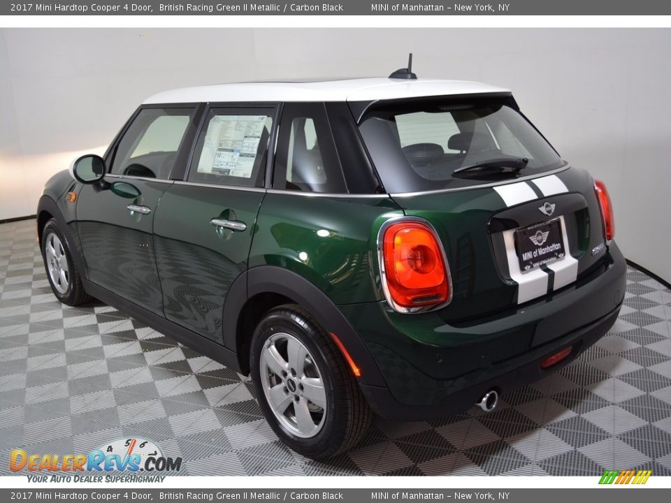 2017 Mini Hardtop Cooper 4 Door British Racing Green II Metallic / Carbon Black Photo #4