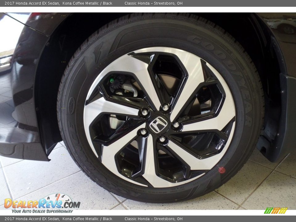 2017 Honda Accord EX Sedan Kona Coffee Metallic / Black Photo #3