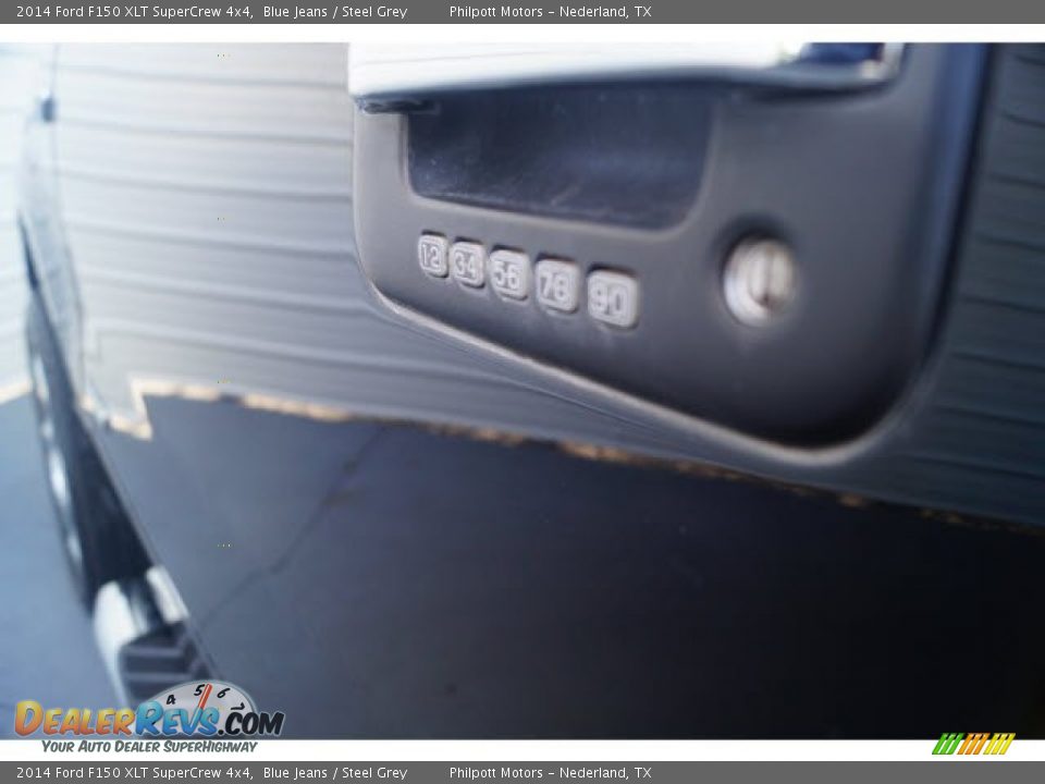 2014 Ford F150 XLT SuperCrew 4x4 Blue Jeans / Steel Grey Photo #18