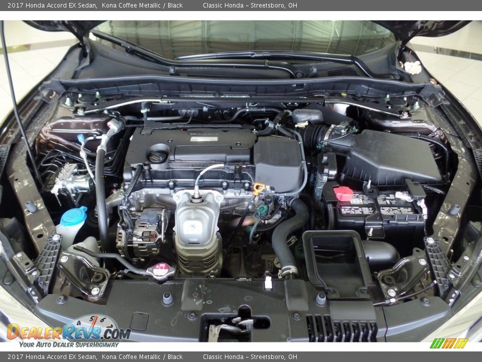 2017 Honda Accord EX Sedan Kona Coffee Metallic / Black Photo #16