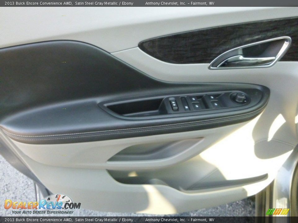 2013 Buick Encore Convenience AWD Satin Steel Gray Metallic / Ebony Photo #13