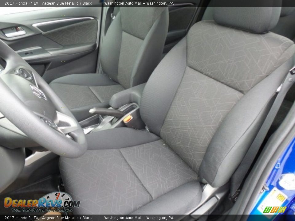 2017 Honda Fit EX Aegean Blue Metallic / Black Photo #10