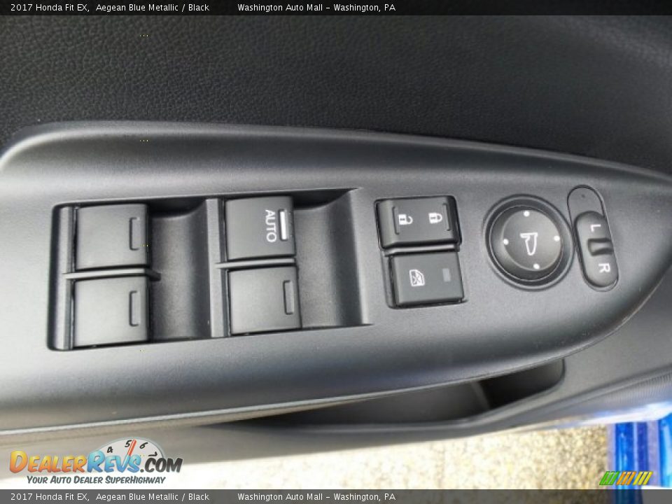 2017 Honda Fit EX Aegean Blue Metallic / Black Photo #14