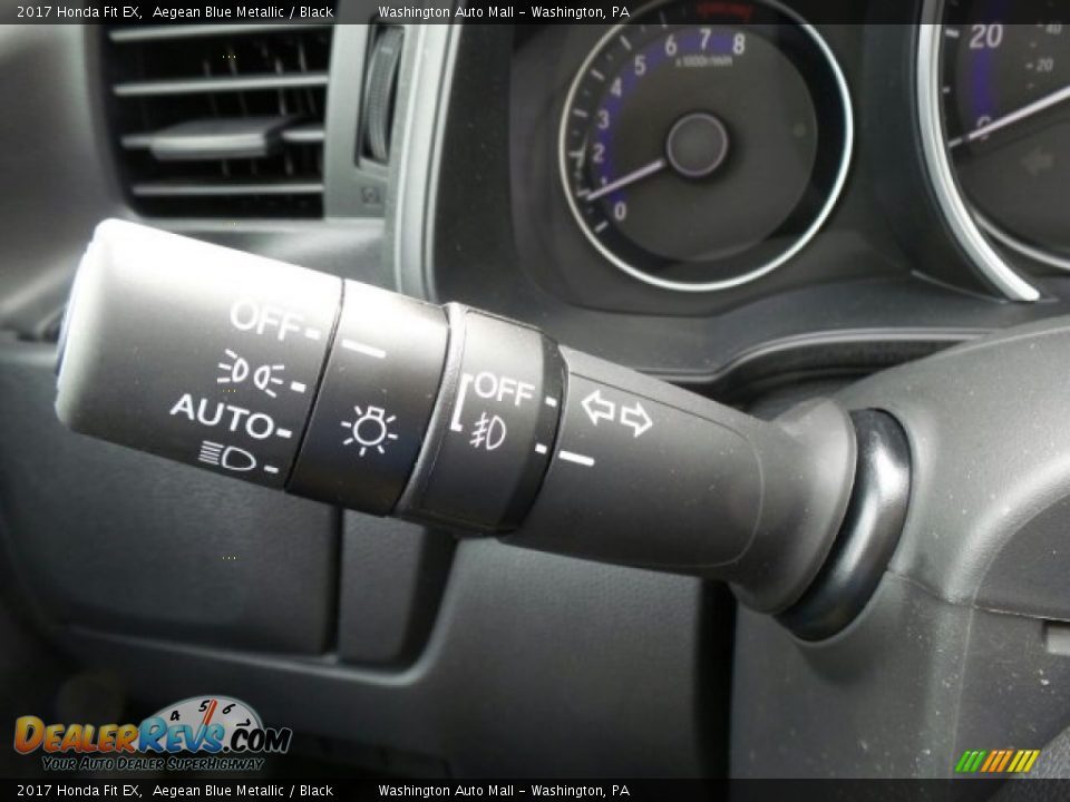 2017 Honda Fit EX Aegean Blue Metallic / Black Photo #20