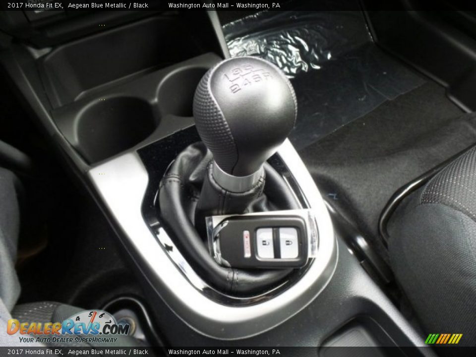 2017 Honda Fit EX Aegean Blue Metallic / Black Photo #27