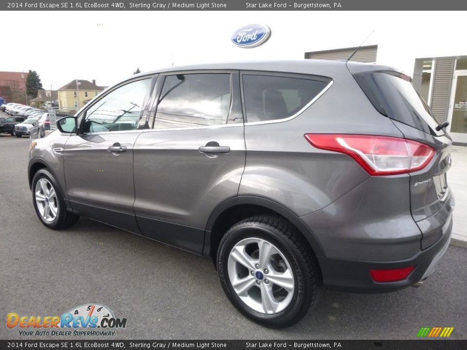 2014 Ford Escape SE 1.6L EcoBoost 4WD Sterling Gray / Medium Light Stone Photo #8