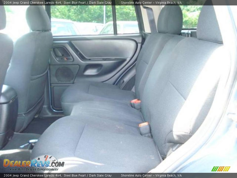 2004 Jeep Grand Cherokee Laredo 4x4 Steel Blue Pearl / Dark Slate Gray Photo #10