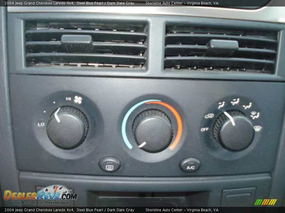 2004 Jeep Grand Cherokee Laredo 4x4 Steel Blue Pearl / Dark Slate Gray Photo #14