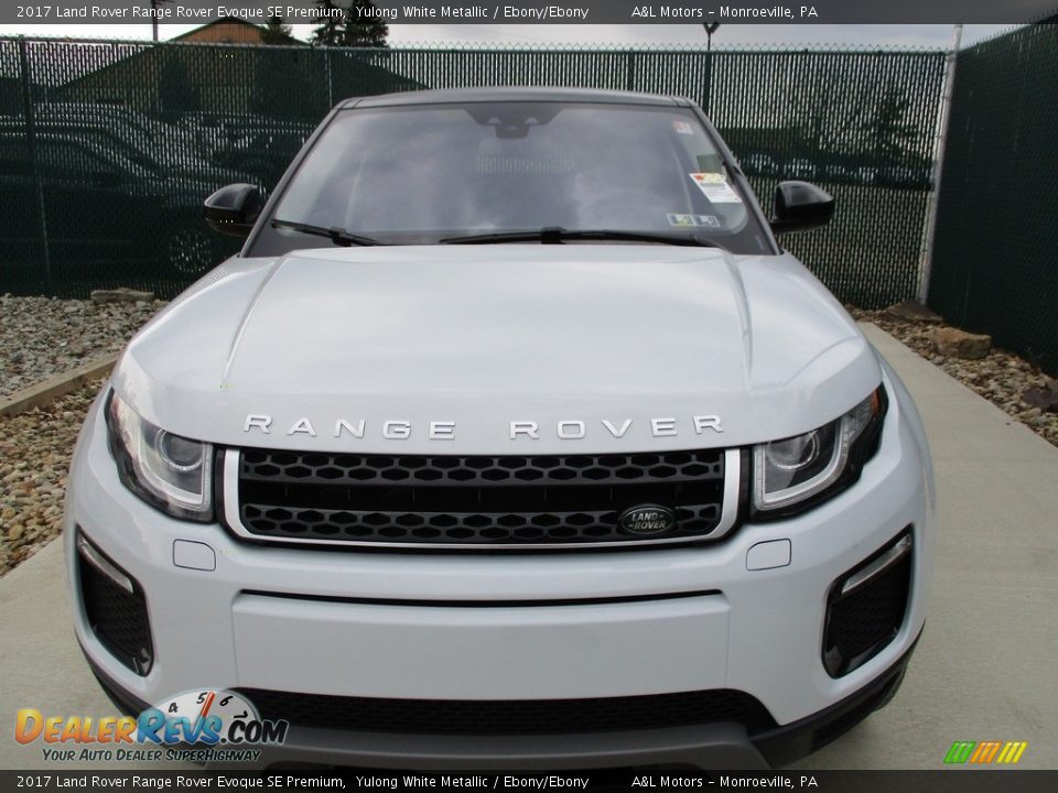 2017 Land Rover Range Rover Evoque SE Premium Yulong White Metallic / Ebony/Ebony Photo #6