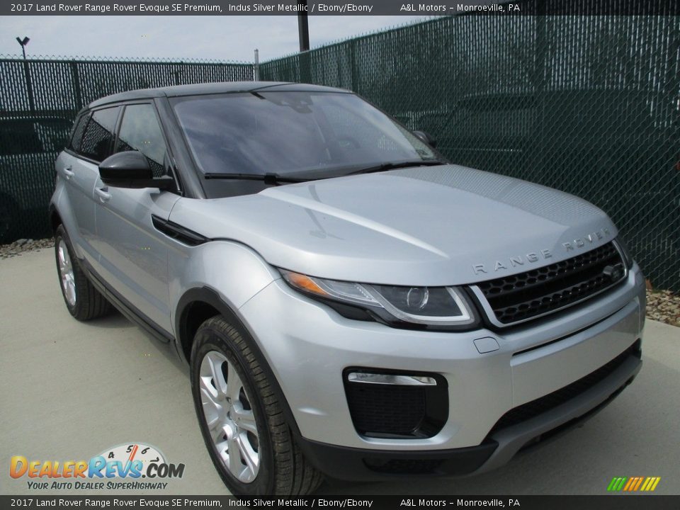 2017 Land Rover Range Rover Evoque SE Premium Indus Silver Metallic / Ebony/Ebony Photo #5