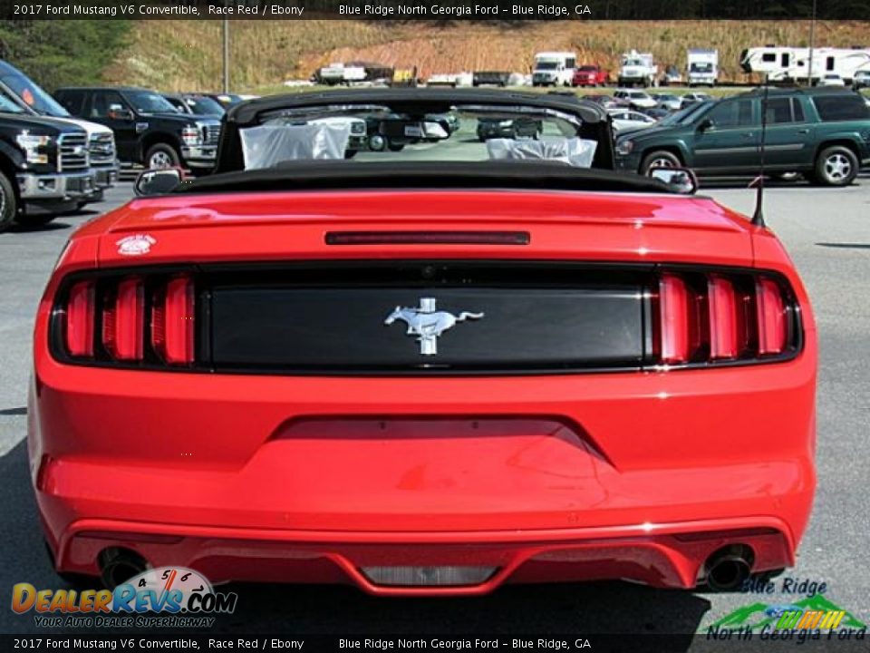 2017 Ford Mustang V6 Convertible Race Red / Ebony Photo #4
