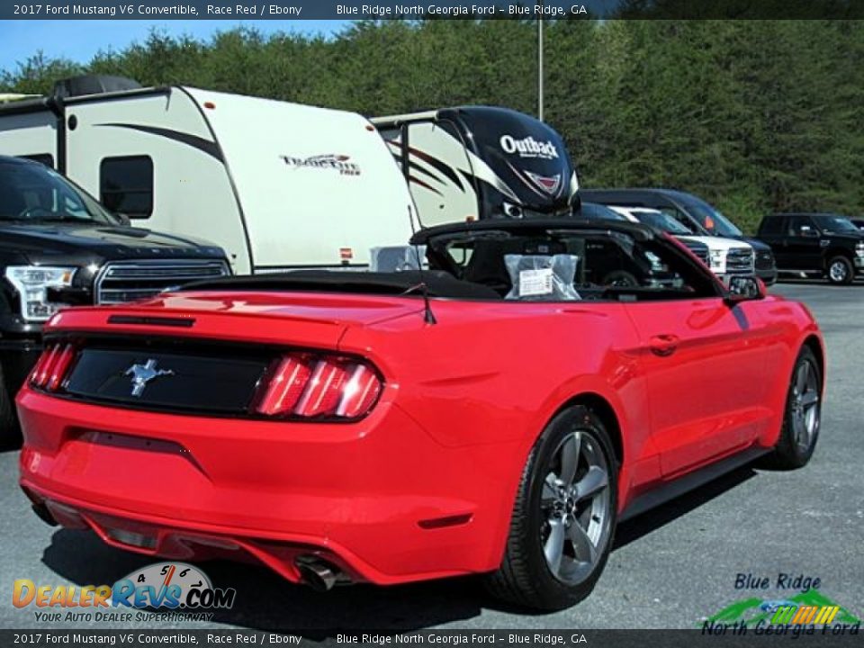 2017 Ford Mustang V6 Convertible Race Red / Ebony Photo #5
