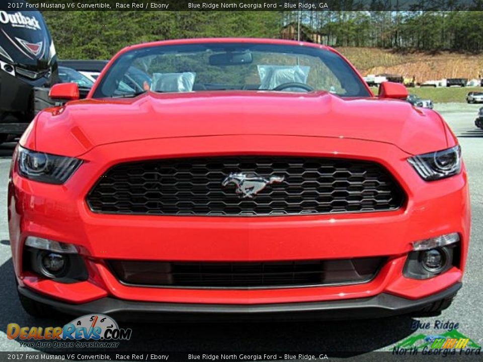 2017 Ford Mustang V6 Convertible Race Red / Ebony Photo #8