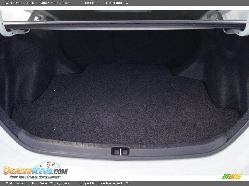 2014 Toyota Corolla S Super White / Black Photo #14