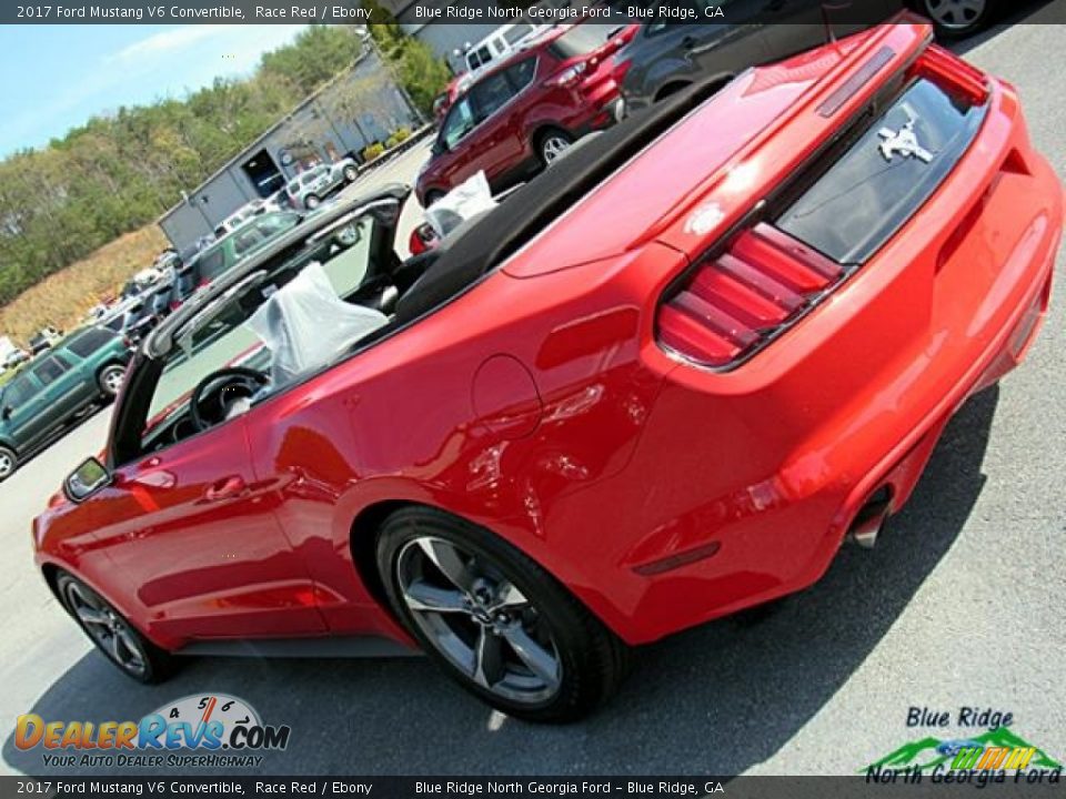 2017 Ford Mustang V6 Convertible Race Red / Ebony Photo #33