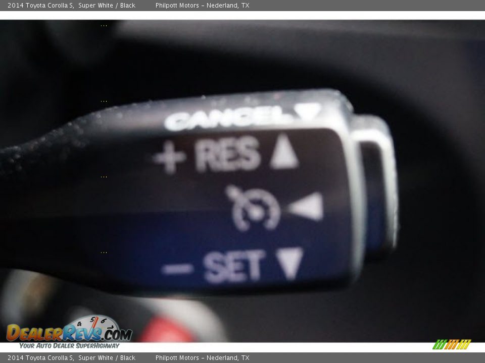 2014 Toyota Corolla S Super White / Black Photo #30