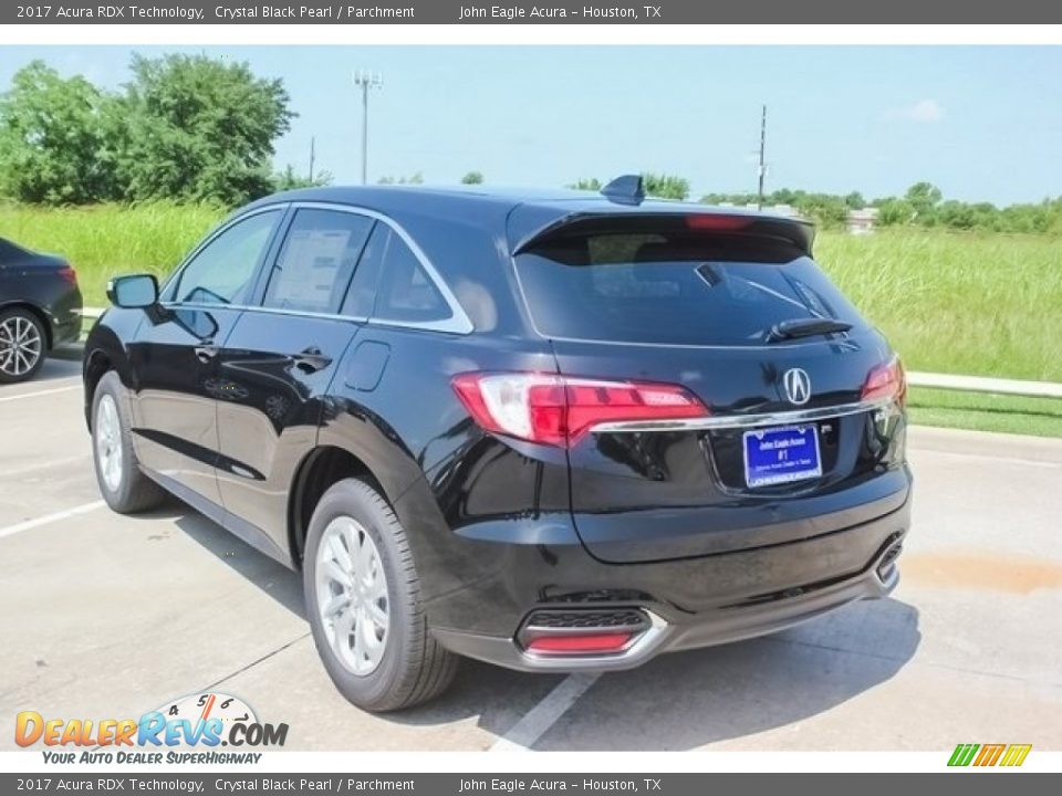 2017 Acura RDX Technology Crystal Black Pearl / Parchment Photo #5
