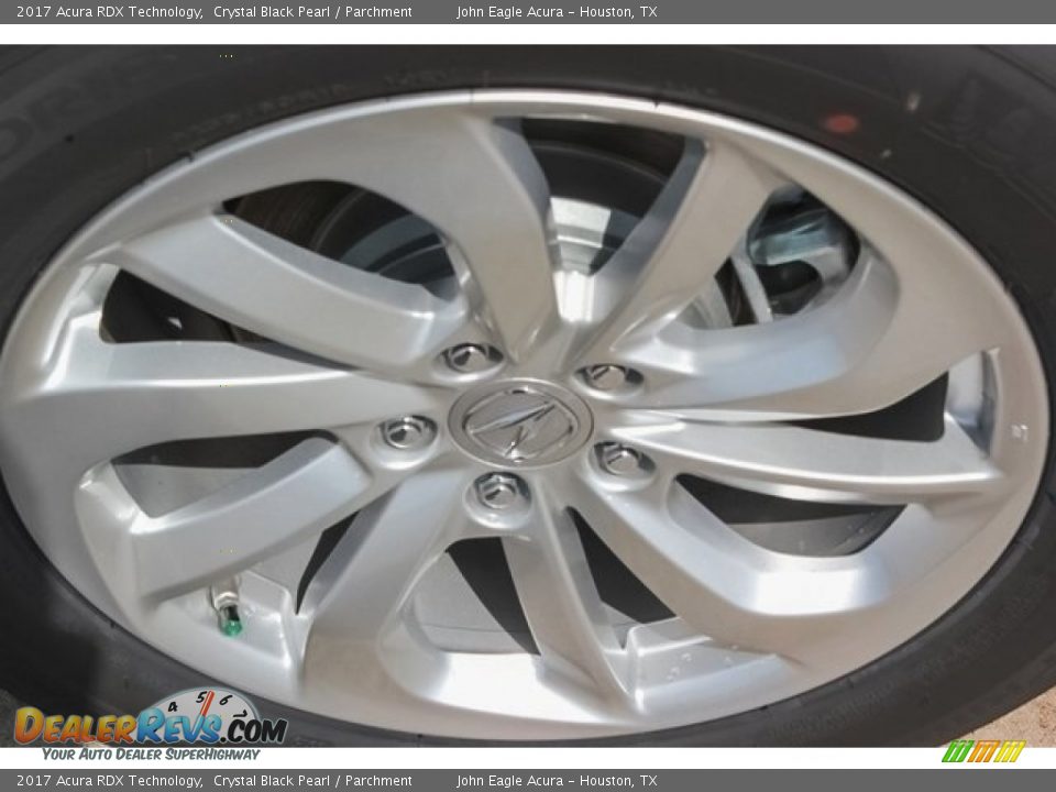 2017 Acura RDX Technology Crystal Black Pearl / Parchment Photo #11
