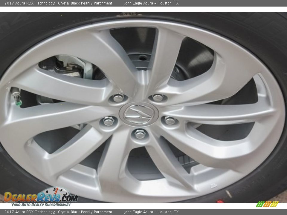 2017 Acura RDX Technology Crystal Black Pearl / Parchment Photo #13