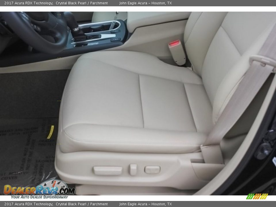 2017 Acura RDX Technology Crystal Black Pearl / Parchment Photo #15