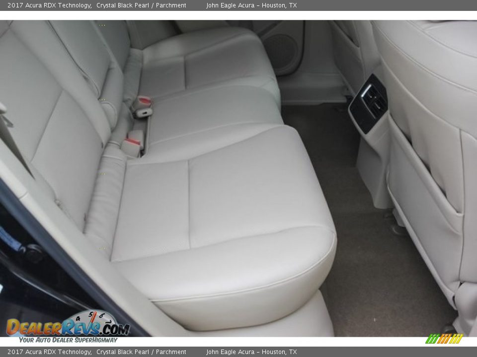 2017 Acura RDX Technology Crystal Black Pearl / Parchment Photo #24