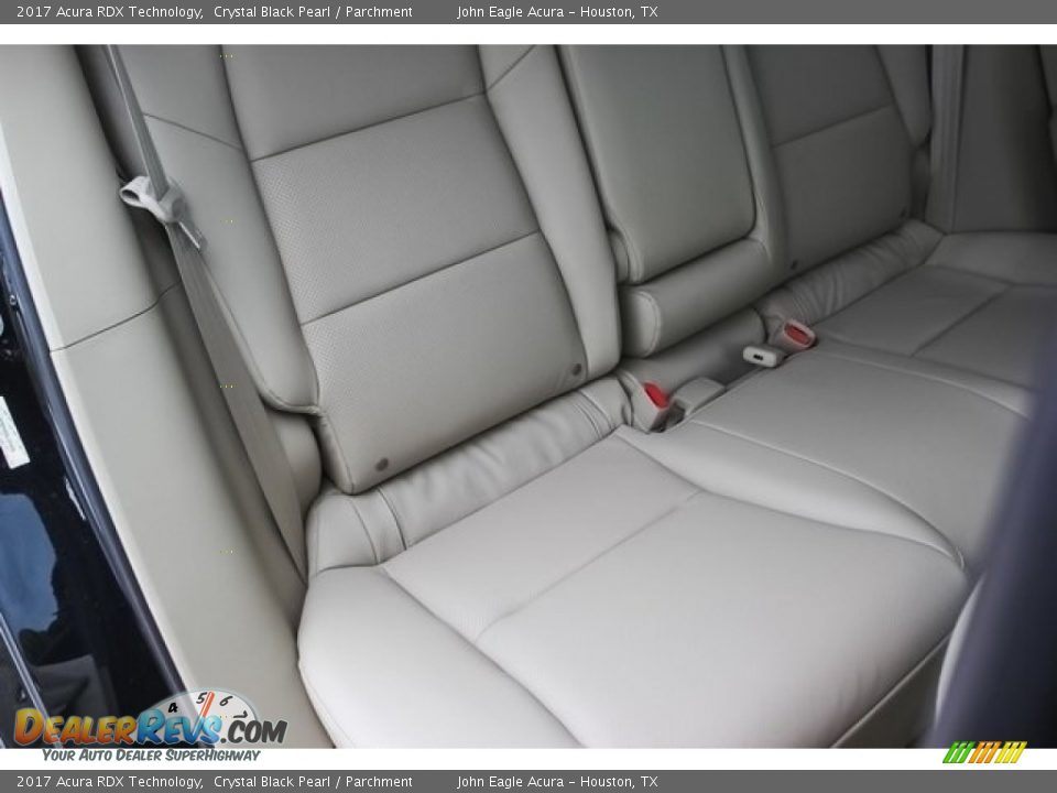 2017 Acura RDX Technology Crystal Black Pearl / Parchment Photo #25