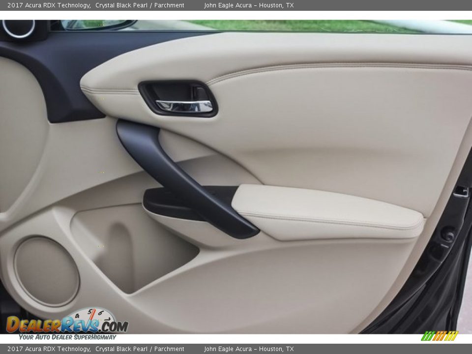 2017 Acura RDX Technology Crystal Black Pearl / Parchment Photo #26