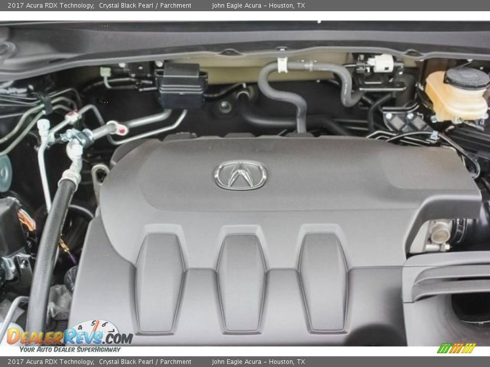 2017 Acura RDX Technology Crystal Black Pearl / Parchment Photo #29
