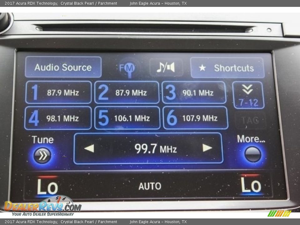 2017 Acura RDX Technology Crystal Black Pearl / Parchment Photo #36